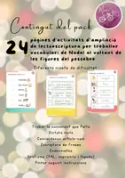 Vista previa - Hojas de trabajo - Ampliació passatemps nadalencs - figures del pessebre - página 1