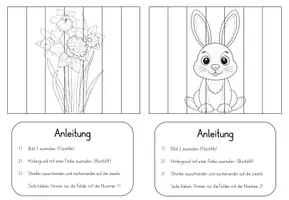 Vorschau - Mal- und Bastelvorlagen - Kunst im Frühling - Materialpaket - Seite 3