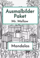 Vorschau - Mal- und Bastelvorlagen - Ausmalbilder Paket Mandalas - Deckblatt