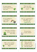 Προεπισκόπηση - Φύλλα εργασίας - St. Patrick's Day Speaking Cards // κάρτες συνομιλίας (Αγγλικά) - Σελίδα 2