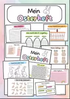 Vorschau - Arbeitsblätter - Mein Osterheft - Deckblatt