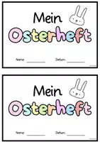 Vorschau - Arbeitsblätter - Mein Osterheft - Seite 1