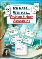 Vorschau - Spiele - Ich habe... Wer hat...? Grundrechenarten: Division (Mathe-Starter/Mathespiel für die Kopfrechenphase/Vorwissensaktivierung) - Deckblatt