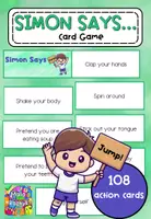 Aperçu - Jeux - Simon Says Action cards - Page de couverture