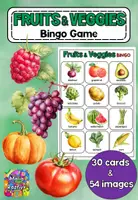 Aperçu - Jeux - Fruit & Veggies Bingo – Fun and Educational Game! 🍎🥕🎉 - Page de couverture