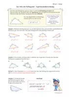Vorschau - Arbeitsblätter - SATZ DES PYTHAGORAS - Berechnung der Hypotenuse - Seite 3