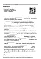 Vorschau - Arbeitsblätter - Arbeitsblätter zum Thema "Thailand" (Lückentext, Hörverstehen) + Lösung & MP3 + Mindmap + Infografik - Deckblatt