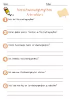 Vorschau - Arbeitsblätter - Verschwörungsmythen Arbeitsblatt 7. & 8. Klasse Fake News AB mit Lösungen - Seite 1