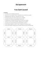 Vista previa - Juegos / Gamificación - Yves Saint Laurent (sala de escape) - Portada