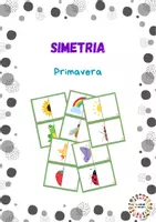 Vista previa - Tarjetas / Manipulativos - Simetria primavera (català) - Portada