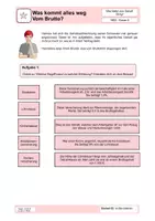 Vorschau - Arbeitsblätter - Materialpaket Brutto-Netto-Rechnung - Deckblatt