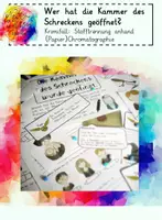 Vorschau - Arbeitsblätter - Wer hat die Kammer des Schreckens geöffnet? Krimifall: (Papier)Chromatographie - Deckblatt