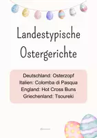 Vorschau - Stundenentwürfe - Ostern landestypische Gerichte, Hauswirtschaft - Seite 2