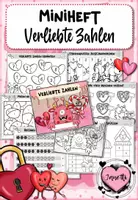 Vorschau - Arbeitsblätter - Verliebte Zahlen | Miniheft | Mathe Klasse 1 - Deckblatt