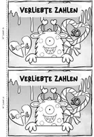 Vorschau - Arbeitsblätter - Verliebte Zahlen | Miniheft | Mathe Klasse 1 - Seite 2