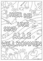 Vorschau - Arbeitsblätter - Vielfalt - Materialpaket "Alle sind willkommen" Poster, Lied, Materialien - Seite 3