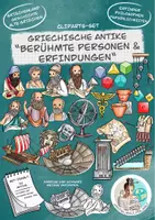 Vorschau - Arbeitsblätter - Cliparts-Set Antikes Griechenland "Berühmte Personen & Erfindungen" - Deckblatt
