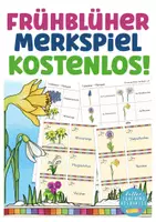 Vista previa - Unidades / Secuencias / Situaciones de Aprendizaje - Deutsch Alemán Spiel FREEBIE gratis Frühblüher Memory - Portada