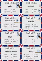 Vorschau - Spiele - Give me 5 Karten - WarmUp Spiel - Englisch - Seite 2