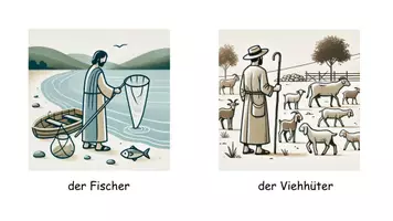 Vorschau - Bildkarten - Berufe zur Zeit Jesu - Bildkarten - Seite 1
