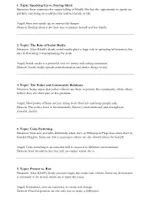 Vorschau - Arbeitsblätter - Speaking Practice: Angels & Demons - The Hate U Give edition - Seite 1
