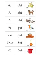 Vorschau - Spiele - Silbenpuzzle einfache Wörter - Seite 2