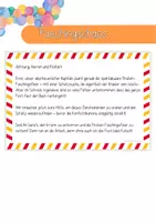 Vorschau - Arbeitsblätter - Escape Room FRESCH Faschingschaos - Seite 1