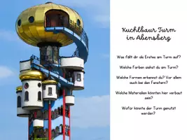 Vorschau - Mal- und Bastelvorlagen - Friedensreich Hundertwasser: Präsentation & Arbeitsauftrag - Seite 3