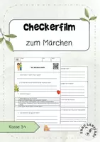 Vorschau - Arbeitsblätter - Checkerfilm zum Thema Märchen KL 3-4 - Deckblatt