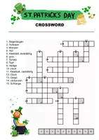 Vorschau - Arbeitsblätter - St. Patrick's Day - Crossword - Deckblatt