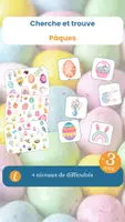 Aperçu - Apprentissages en autonomie - Cherche et trouve Pâques – 60 cartes, 4 niveaux - Page de couverture