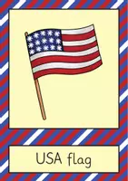 anteprima - Flashcard - USA flash cards / Carte illustrate (Inglese) - Pagina 1