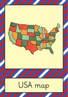 anteprima - Flashcard - USA flash cards / Carte illustrate (Inglese) - Pagina 2