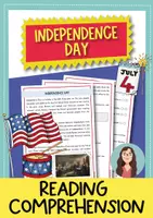 anteprima - Schede informative - USA - Independence Day: reading comprehension and grammar / USA - Giorno dell'Indipendenza: comprensione della lettura e grammatica - Pagina di copertina