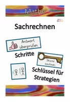 Vorschau - Poster - M: Schritte & Schlüssel für Sachaufgaben - Deckblatt