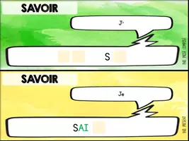 Aperçu - Cartes d'exercices - Conjugaison horizontale - SAVOIR - Page 2