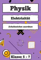 Vorschau - Arbeitsblätter - Schaltzeichen zuordnen - Deckblatt