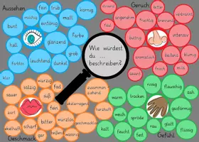 Vorschau - Fördermaterial/Inklusion - Wie würdest du... beschreiben? Formulierungshilfe für Versuchsbeobachtungen - Seite 1
