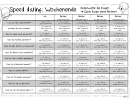 Vorschau - Spiele - Speed Dating: Wochenende (Wochenstart, Erzählen) - Seite 2