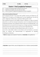 Vorschau - Arbeitsblätter - Stationenlernen: Die Organe der Europäischen Union - Seite 3