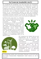 Vorschau - Arbeitsblätter - EU-Umweltpolitik: Green Deal, Klimaschutz, Nachhaltigkeit - Seite 1