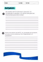 Vorschau - Arbeitsblätter - EU-Umweltpolitik: Green Deal, Klimaschutz, Nachhaltigkeit - Seite 3