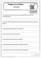 Vorschau - Arbeitsblätter - Entropie - Deckblatt