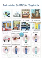 Vorschau - Stationenlernen - Beim Arzt und im Krankenhaus - Bildkarten zum Thema Gesundheit und Krankheit - Seite 3