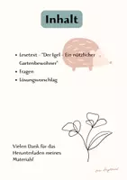 Vorschau - Arbeitsblätter - Leseprobe/Sachtexte verstehen Klasse 4 Probevorbereitung - Seite 1