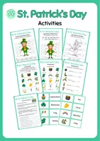 Vista previa - Hojas de trabajo - St. Patrick's day - Fun Activities in English - Portada
