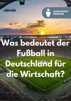 Vorschau - Unterrichtsreihen - Fußball und Wirtschaft - Exkurs im Fach Politik & Wirtschaft - Deckblatt