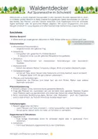 Vorschau - Arbeitsblätter - Waldmappe - Beobachtungsprotokoll - Seite 1