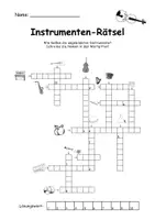 Vorschau - Arbeitsblätter - Materialpaket Instrumentenkunde Musikunterricht - Seite 1