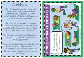 Vorschau - Stationenlernen - Fitness im Sportunterricht - Materialpaket - Seite 3
